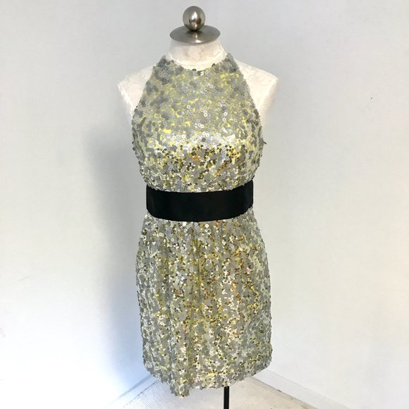 Robert Rodriguez 8 Sequin Disco Party Mini Dress - Picture 10 of 12